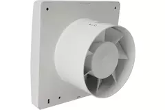 Badeværelsesventilator Ø 100 mm hvid med timer og fugtsensor – luksus X100ZHT