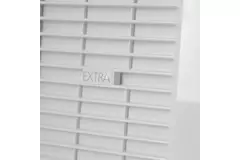 Badeværelsesventilator Ø 100 mm hvid med timer og fugtsensor – luksus X100ZHT