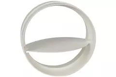 Rundt kontraspjæld i plastik, diameter: 125 mm AV125
