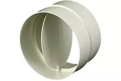 Rund kontraventil i plast, diameter: 150 mm AV150