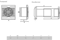 Badeværelsesventilator | Diskret & energieffektiv | Ventigo