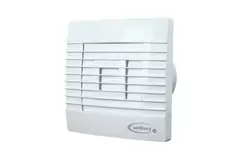 Badeværelsesventilator Ø 100 mm hvid – pRestige 100 ZG HS
