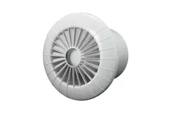 Rund badeværelsesventilator – fugtsensor og timer – Ø 100 mm – aRid 100 BB HS