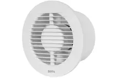 Rund badeværelsesventilator Ø 125 mm hvid – standard EA125