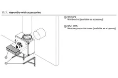Boksventilator til røggas F400 - MPS 225 D2 F4 30