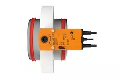Brandspjæld rund kompakt 630 mm servomotor 24V - E-FDC DD M24 D630