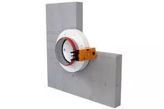 Brandspjæld rund kompakt 630 mm servomotor 24V - E-FDC DD M24 D630
