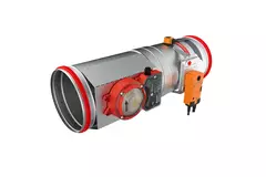 Røgsensor 230V til rundt brandspjæld 200 mm - E-FDC A SSA D200 230