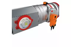 Røgsensor 230V til rundt brandspjæld 200 mm - E-FDC A SSA D200 230