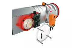 Røgsensor 230V til rundt brandspjæld 200 mm - E-FDC A SSA D200 230