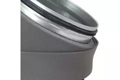 Thermoduct 13 mm bøjningsdiameter 250 mm 30 grader isoleret