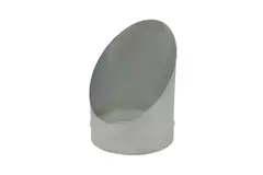 Rørdiffusor diameter 100 mm 45 grader (Sendz. Verz.) RAL7035