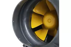 Ruck® ETAMASTER-kanalventilator med EC-motor 1300m³/t - Ø 200 mm + driftspotentiometer 10 kO