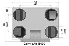 Zehnder Stork ComfoAir E400 R RF-modul