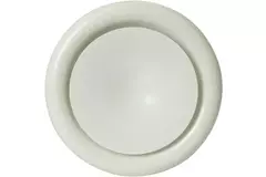 ventilationstilførselsventil metal Ø 80 mm RAL 9010 RAL 9010h fjederclips - DVSC-P080