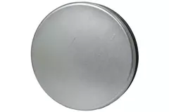 Spiraldæksel Ø200 mm til spiralrør – galvaniseret