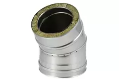 DW diameter 130 mm (130/180) bøjning 30 gr I316L/I304 (D0.5/0.6)