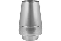 DW-diameter 130 mm (130/180) Konisk top I316L/I304 (D0,5/0,6)
