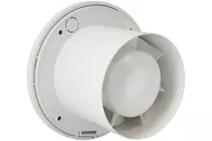 Rund badeværelsesventilator Ø 100 mm timer og fugtsensor – EA100HT