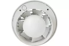 Rund badeværelsesventilator Ø 100 mm timer og fugtsensor – EA100HT