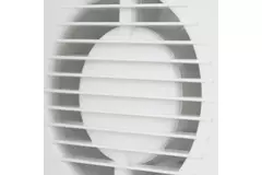 Rund badeværelsesventilator Ø 100 mm timer og fugtsensor – EA100HT