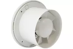 Rund badeværelsesventilator Ø 125 mm hvid – standard EA125