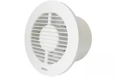 Rund badeværelsesventilator Ø 125 mm hvid – standard EA125