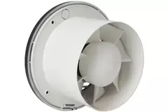 Rund badeværelsesventilator Ø 125 mm antracit – basic EA125A