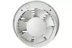 Rund badeværelsesventilator Ø 125 mm antracit – basic EA125A