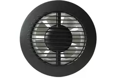 Rund badeværelsesventilator Ø 125 mm antracit – basic EA125A