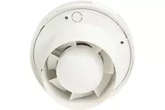 Rund badeværelsesventilator Ø 100 mm hvid – design EAT100