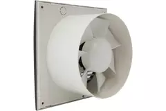 Badeværelsesventilator Ø 125 mm antracit med timer – EE125TA
