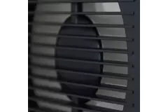 Badeværelsesventilator Ø 125 mm antracit med timer – EE125TA
