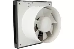 Badeværelsesventilator Ø 150 mm antracit med timer – Design EET150TA