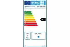 Itho Daalderop CVE-S ECO Package SE 325 m³/t + fugtighedssensor + RFT-N Auto control + 4 ventiler - euro plug