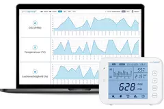 EnviSense CO2 monitor med datalogger – CO2 smart