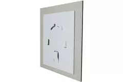 Air Roxy badeværelsesventilator med tilslutningsdiameter 125 mm med forsinket start og timer – frontpanel i guldpoleret aluminium