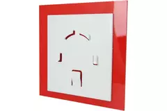 Front dRim kunststof rood (01-163)