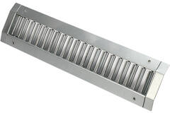 Kanaldiffusor enkelt justerbar 625x75 mm til kanal 160 til 400 mm - DGS-SB625x75