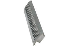 Kanaldiffusor enkelt justerbar 625x75 mm til kanal 160 til 400 mm - DGS-SB625x75