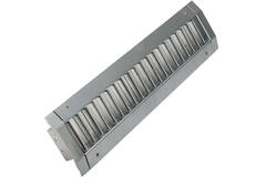 Kanaldiffusor enkelt justerbar 625x75 mm til kanal 160 til 400 mm - DGS-SB625x75