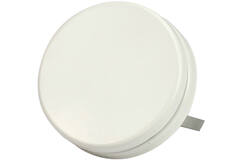 Ventilationsudblæsningsventil 80 mm med metalfjedre - SAV-C80 RAL9010