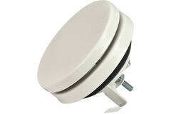 Ventilationsudblæsningsventil 80 mm med metalfjedre - SAV-C80 RAL9010