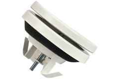 Ventilationsudblæsningsventil 80 mm med metalfjedre - SAV-C80 RAL9010