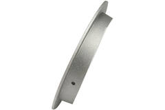 Vægdiffusor 160 mm udeluft aluminium - EL-A-RLP160