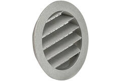 Vægdiffusor 160 mm udeluft aluminium - EL-A-RLP160