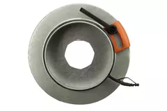 Irisklap 800 mm - Sendzimir-galvaniseret stål - IRIS800