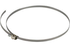 Slangeklemmer (rustfrit stål) 60 mm i diameter 380 mm - PCSS60-380