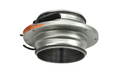 Irisklap 800 mm - Sendzimir-galvaniseret stål - IRIS800