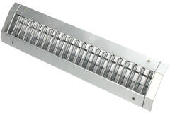 Dobbelt justerbart kanalgitter 825x225 mm til kanal 630 til 1400 mm - DGS-DB825x225